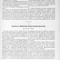 1382 - Page 1343 - Partie scientifique. Travaux Originaux. Faits cliniques. Sur un cas de typho-syphilose, par Mm. le Dr Cherechewski / Calculs a répétition d'une glande salivaire, par le Dr J. Narich