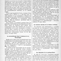 1383 - Page 1344 - Partie scientifique. L’Actualité Scientifique. La Presse. Constipation douloureuse et caeco-sjgmoidostomie [(Journ. de M. Bordeaux, 25 mars 1924)] / La vaccinothérapie dans le traitement de la blennorragie [(Bruxelles médical, 27 mars 1924)] / Les fractures latentes de la colonne vertébrale [(Lyon médical, 30 mars 1924)] / Les indications de la rachianesthésie [(Journ. des Sc. Méd. de Lille, 6 avril 1924)]