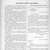 1445 - Page 1406 - Partie professionnelle. Travaux Originaux. Les maisons de santé à bon marché