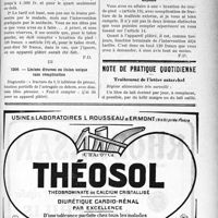 1462 - Page XLIX-1423 - Correspondance. Application du Tarif Breton. L’intervention et non pas la lésion est tarifée / Lésions diverses ou lésion unique sans complication / Note de pratique quotidienne. Traitement de l’ictère catarrhal