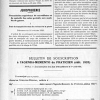 1465 - Page 1426-LIV - Documents officiels. A travers l’officiel / Jurisprudence. Commission supérieure de surveillance et de contrôle des soins gratuits aux mutilés de guerre. Frais de transport des corps des victimes de la guerre