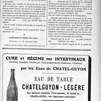 1466 - Page LV-1427 - Jurisprudence. Commission supérieure de surveillance et de contrôle des soins gratuits aux mutilés de guerre. Frais de transport des corps des victimes de la guerre / Justification du nombre des visites