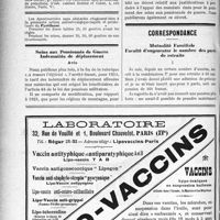 1471 - Page 1432-VI - Demandes et offres / Soins aux Pensionnes de Guerre Indemnités de déplacement / Correspondance. Mutualité Familiale Faculté d’augmenter le nombre des Paris de retraite