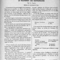 1479 - Page 1440 - Partie scientifique. Travaux Originaux. Le traitement des gastrorragies, Par G. Faroy