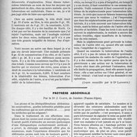 1483 - Page 1444 - Partie scientifique. Travaux Originaux. Clinique urologique. La néphrectomie pour tuberculose bilatérale, d’après une leçon du professeur Legueu / Prothèse abdominale, par le Dr J. Coste