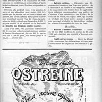 1514 - Page XLIX-1475 - Correspondance. Droit à pension d’une veuve de guerre / Documents officiels. A travers l’officiel. Enseignement technique et apprentissage / Salubrité publique / Médaille d’honneur communale / Impôts sur les revenus