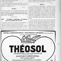 1522 - Page IX-1483 - Correspondance. L’assurance accidents reste en dehors du projet d’assurances sociales / Préjudice esthétique occasionné par un accident du travail