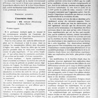 1544 - Page 1505 - Partie scientifique. L’Actualité Scientifique. Les Congrès. Deuxième Congrès de la Société internationale d’urologie, (Rome, 24-26 avril 1924). L’innervation rénale, Rapporteur : MM. Ambard et Reja