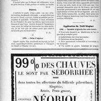 1561 - Page 1522-XLIV - Correspondance. Application du Tarif Breton. Aide en cas de petite chirurgie / Application du Tarif Maginot. Causalité originelle des soins donnés