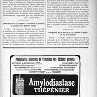 1566 - Page LI-1527 - Documents officiels. Réponses des Ministres aux questions des Parlementaires. Exécution des conventions d’assistance avec les gouvernements étrangers / Transformation du diplôme d’Université de docteur en médecine en diplôme d’Etat / Abrogation de la demi-taxe en matière d’impôts sur les automobiles