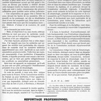 1602 - Page 1561 - Partie professionnelle. Travaux Originaux. Déontologie et discipline professionnelle [G. Duchesne] / Reportage professionnel. Hôpital de Saint-Germain-en-Laye (Seine-et-Oise)