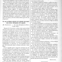 1663 - Page 1617 - Partie scientifique. L’Actualité Scientifique. Les Sociétés Savantes. Appendicite aiguë et salpingite droite tordue concomitante, (Soc. des Chirurgiens de Paris ; 6 juin 1924) / Un cas de lithiase salivaire de la glande sous-maxillaire droite. Extirpation de la glande, (Soc. des chirurgiens de Paris ; 6 juin 1924) / La douleur lombaire droite, symptôme de cholécystite, (Soc. des chirurgiens de Paris ; 6 juin 1924) / Lyon. Société nationale de médecine et des sciences médicales. Fracture transversale indépendante du rocher