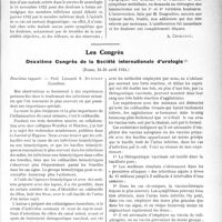 1667 - Page 1621 - Partie scientifique. L’Actualité Scientifique. Les Sociétés Savantes. Lyon. Société médicale des hôpitaux. Hémoptysie terminale au cours d’une granulie chez un nourrisson de 8 mois / Tumeur intrarachidienne. Néoplasme de la région lombaire. Extraction / Les Congrès. Deuxième Congrès de la Société internationale d’urologie, (Rome, 24-26 avril 1924)