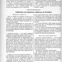 1678 - Page 1632 - Partie professionnelle. Travaux Originaux. Compte rendus, documents, pièces officielles.... Sou médical. Extrait analytique des procès-verbaux du Conseil d’Administration / Fédération des Syndicats médicaux du Finistère [D Damey]