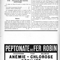 1700 - Page 1650-XII - Correspondance. Application du Tarif Breton. Extractions multiples de corps étrangers du même oeil. Brûlure d’une partie de la face / Pansement plus injection antitétanique / Soins d’urgence suivis d’une surveillance prolongée