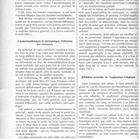 1714 - Page 1664 - Partie scientifique. L’Actualité Scientifique. La Presse. Intoxication massive par l’oxyde de carbone, traitée par la respiration artificielle et les inhalations d’oxygène [(La Presse médicale, 26 mars 1924)] / L’autohémothérapie en dermatologie. Utilisation des ventouses [(La Presse médicale, 22 mars 1924) mars 1924)] / Méthodes actuelles de l’exploration hépatique [(J. de médecine et de chirurgie pratiques, 10 mars 1924)]
