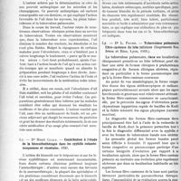1724 - Page 1674 - Partie scientifique. L’Actualité Scientifique. Les Thèses. L'ail en thérapeutique, par N. Vlaicovitch, 1924 / Contribution à l’étude de la bismuthothérapie dans les syphilis cutanéo-muqueuses et viscérales, par Dr Henri Cicile, 1928 / Tuberculose pulmonaire fibro-caséeuse du lobe inférieur, par Dr L. Faure, (Imprimerie Bosc frères et Riou, Lyon, 1923)