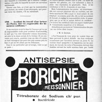 1753 - Page VII-1701 - Correspondance. Amputation de jambe. Mort subite. Varices. Corrélation / Accident du travail d’un facteur des Postes. Qui est responsable des honoraires médicaux ?