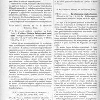 1782 - Page 1730 - Partie Scientifique. L'Actualité Scientifique. Les Livres. Accouchement, par L. Dubrisay et C. Jeannin, J. Lamarre, éditeur, Paris, 1924 / L’asthme. Etiologie. Pathogénie et traitement, par Dr R. Moncorgé, Vigot frères, éditeurs, Paris, 1924 / Luxeuil-les-Bains et ses environs, guide historique médical touristique, par Dr L. -M. Pierra, "L'Expansion Scientifique française", Paris / La tuberculose rénale chronique, par Dr F. Cathelin, E. Flammarion, éditeur, Paris