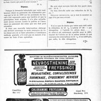 1797 - Page XLVII-1745 - Correspondance. Accident du travail. Prescription de l’action en indemnité Soins consécutifs / Application du Tarif Breton. La dérogation de l’article 27
