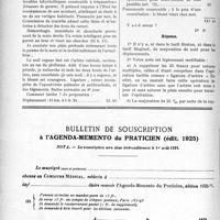 1798 - Page 1746-XLVIII - Correspondance. Application du Tarif Maginot. Ligature d’artère et suture de la plaie