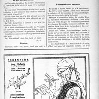 1799 - Page XLIX-1747 - Correspondance. Application du Tarif Maginot. Ligature d’artère et suture de la plaie / Pensionnés soignés en dehors de leur département / Laboratoires et savants