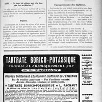 1849 - Page XLV-1797 - Correspondance. Quels sont les droits des herboristes ? / La taxe de séjour est-elle due par les médecins ? / Enregistrement des diplômes