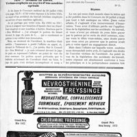 1863 - Page IX-1809 - Correspondance. Recouvrement d’honoraires. Aveu de la dette / Accident du travail. Victime employée au service d’une machine agricole