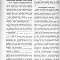 1878 - Page 1824 - Partie scientifique. L’Actualité Scientifique. La Presse. Observations sur le régime lacté dans les entérites [(Paris médical, 5 avril 1924)] / La clino-digestion vespérale dans le régime des ptôses [(Paris médical, 5 avril 1924)] / Neurasthénie vraie et tuberculose [(Paris médical, 12 avril 1924)]