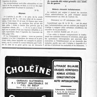 1905 - Page XLVII-1851 - Correspondance. Application du Tarif Breton. Blessure unique. Pansement et injections / Jurisprudence. Commission supérieure de surveillance et de contrôle des soins gratuits aux mutilés de guerre. Médecin rémunéré forfaitairement