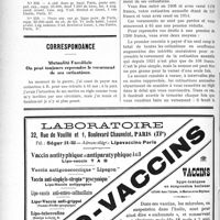 1914 - Page 1860-VI - Demandes et offres / Correspondance. Mutualité Familiale. On peut toujours reprendre le versement de ses cotisations