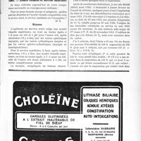 1915 - Page VII-1861 - Correspondance. Mutualité Familiale. Acuité visuelle et service militaire / Droits et avantages d’un pensionné à 15 %