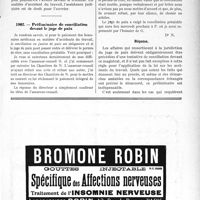 1919 - Page XI-1865 - Correspondance. Accident du travail. Salaire de base d’un ouvrier de moins de 16 ans / Préliminaire de conciliation devant le juge de paix