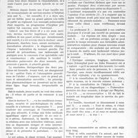 1945 - Page 1891 - Partie Professionnelle. Travaux Originaux. Le médecin de famille, le dispensaire et le malade dans les dispensaires. ce que j’ai vu. Avant-propos : simple récit.