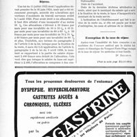 1972 - Page 1918-XII - Correspondance. Allocations supplémentaires aux blessés du travail / Exemption de la taxe de séjour