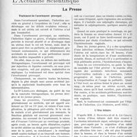 1982 - Page 1928 - Partie scientifique. Travaux Originaux. Thérapeutique. Les vomissements dans la deuxième enfance / L’Actualité Scientifique. La Presse. Traitement de l’avortement provoqué [(La Médecine, avril 1924)] / L’iléus biliaire [(Arch. des mal. de l’appareil digestif et de la nutrition, mars 1924)]