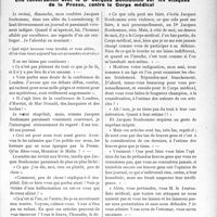 2023 - Page 1969 - Propos du jour. Grandeurs et servitudes médicales. Une conversation avec le Dr Jacques Bonhomme sur les attaques de la Presse, contre le Corps médical