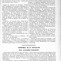 2047 - Page 1993 - Partie professionnelle. Travaux Originaux. Les journées médicales de Toulouse. L’oeuvre de l’Union Médicale Franco-Ibero-Américaine ou Umfia, par Dartigues / Chronique de la mutualité. Une conception mutualiste