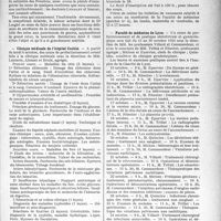 2053 - Page 1999 - Partie professionnelle. Reportage professionnel. Nouvelles et Informations. Légion l’Honneur / Clinique médicale de l’hôpital Cochin / Faculté de médecine de Lyon