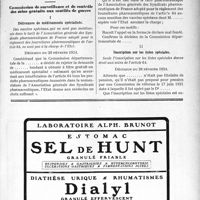 2059 - Page XLIII-2005 - Correspondance. Les V. E. M. de la Faculté de Médecine de Nancy / Jurisprudence. Commission de surveillance et de contrôle des soins gratuits aux mutilés de guerre. Délivrance de médicaments spécialisés / Inscription sur les listes spéciales