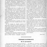 2100 - Page 2046 - Partie professionnelle. Travaux Originaux. Le paludisme en Corse / Chronique automobiliste de la carrosserie
