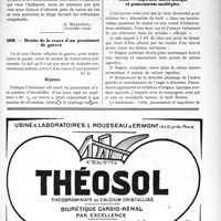 2105 - Page XLI-2051 - Correspondance. Impôt sur deux autos mises successivement en circulation / Injection antitétanique et pansements multiples textes légaux par l’administration des contributions indirectes / Droits de la veuve d’un pensionné de guerre / Application du tarif Breton. Injection antitétanique et pansements multiples