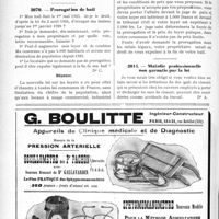 2116 - Page 2062-VIII - Correspondance. Frais de justice criminelle / Prorogation de bail / Maladie professionnelle non garantie par la loi