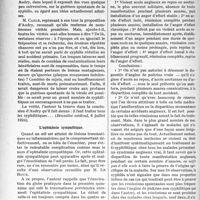 2136 - Page 2082 - Partie scientifique. L'Actualité Scientifique. La Presse. La question de la fièvre de Malte et de son traitement [(Gazette des hôpitaux, 22 mars 1924)] / A propos de la guérison spontanée de la syphilis [(Bruxelles médical, 6 juillet 1924)] / L’ophtalmie sympathique [(L’Année médicale, juillet 1924)] / Des rémissions dans l’angine de poitrine d’effort. [(Lyon médical, 20-7-1924)]