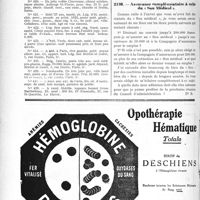 2168 - Page 2114-VI - Demandes et offres / Correspondance. Assurance complémentaire à celle du « Sou Médical »