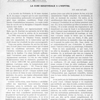 2199 - Page 2145 - Partie professionnels. Travaux Originaux. La cure sanatoriale à l’hôpital [G. Duchesne]