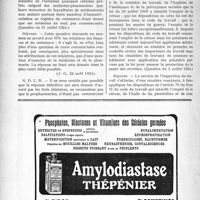 2216 - Page 2162-L - Documents officiels. Réponses des Ministres aux questions des Parlementaires. Les impôts des cliniques et établissements médicaux / Les médecins propharmaciens et l’immatriculation au registre du commerce / L’application de l’interdiction de l’emploi de la céruse