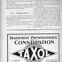 2224 - Page 2170-VIII - Correspondance. L’insolation peut être un accident du travail / Prorogation de bail
