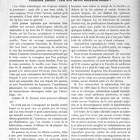 2229 - Page 2175 - Propos du jour. A rebours ou la lutte officielle contre la tuberculose. Troublante question : Cette lutte est-elle réellement efficace ?