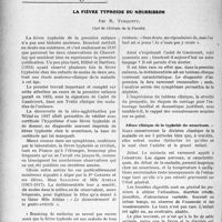2232 - Page 2178 - Partie scientifique. Travaux Originaux. La fièvre typhoïde du nourrisson, par R. Turquety